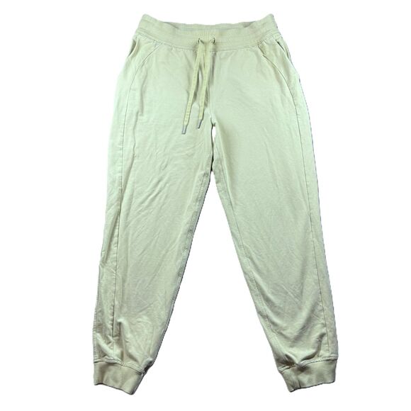 Lululemon Scuba High-Rise French Terry Jogger Dew Green Size 10 D137 - Picture 1 of 11